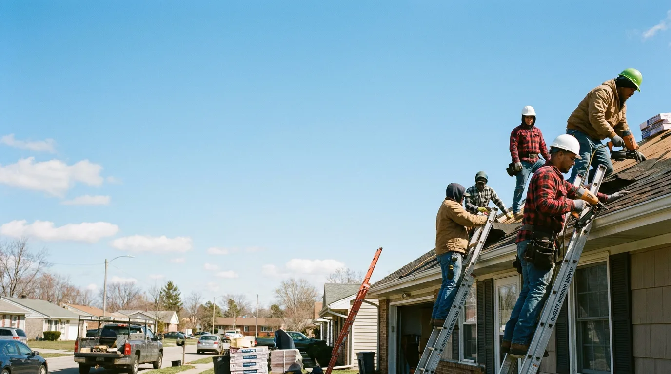 Roofing in Scotts Hill, TN near me